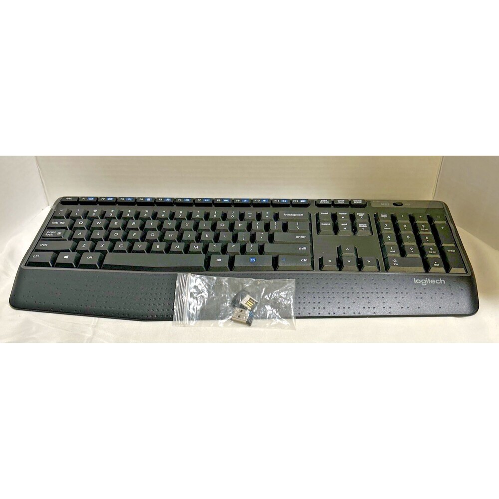 Logitech K345 Wireless Full-Sized Keyboard Black - NEW / Never Used (No Box)